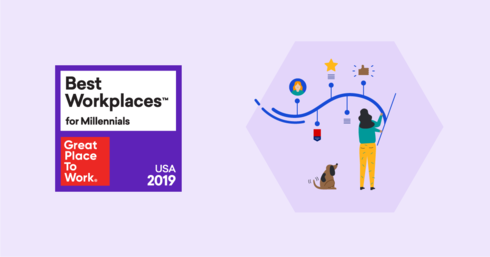 schmiedle's tweet photo. Best Workplace for Millennials (and for all!) in 2019. https://t.co/ztJ3dEGrRK https://t.co/vSVb3AgGjJ