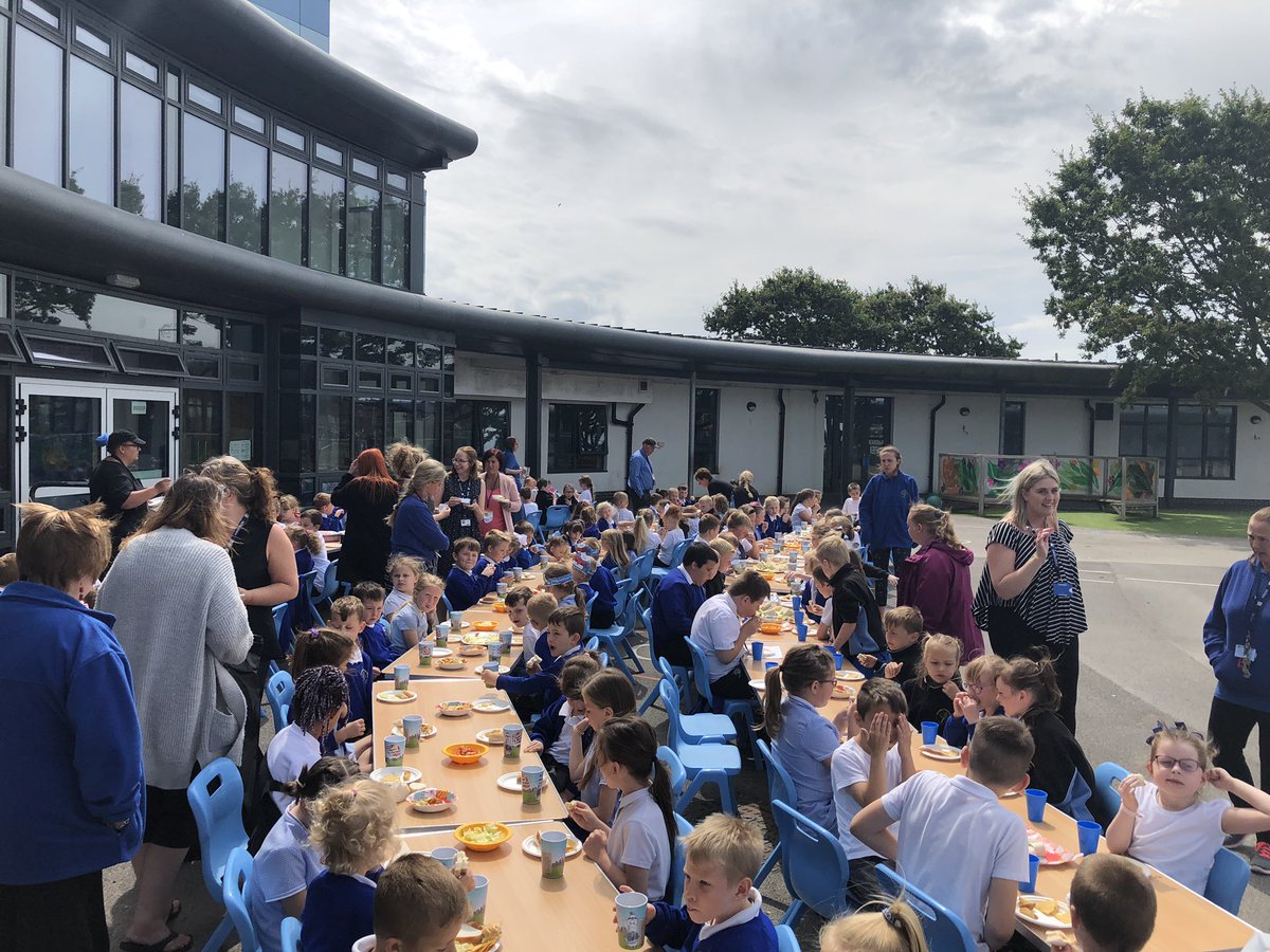 End of term Street Party is underway!