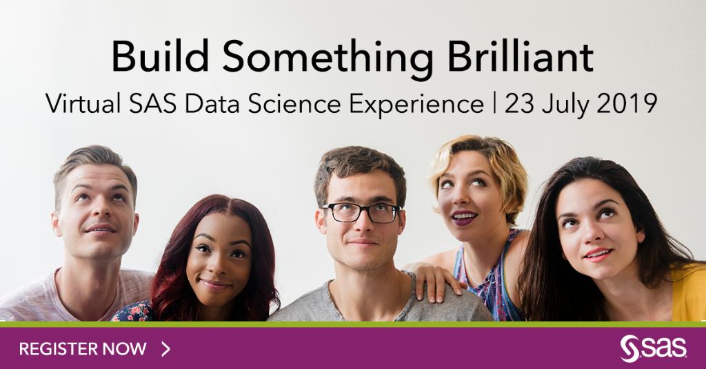 SAS_Netherlands's tweet photo. Register for the SAS Data Science virtual event and experience peer-to-peer conversation + live-chats with experts: https://t.co/7B3R2SPLui

#DataScience #Opensource https://t.co/661mG12QEE