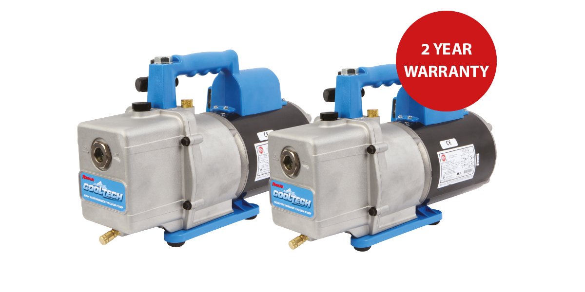 AdvancedUK's tweet image. All of our Robinair CoolTech range of vacuum pumps come with a 2-year warranty. #clevertools #hvac #oxyturbo
