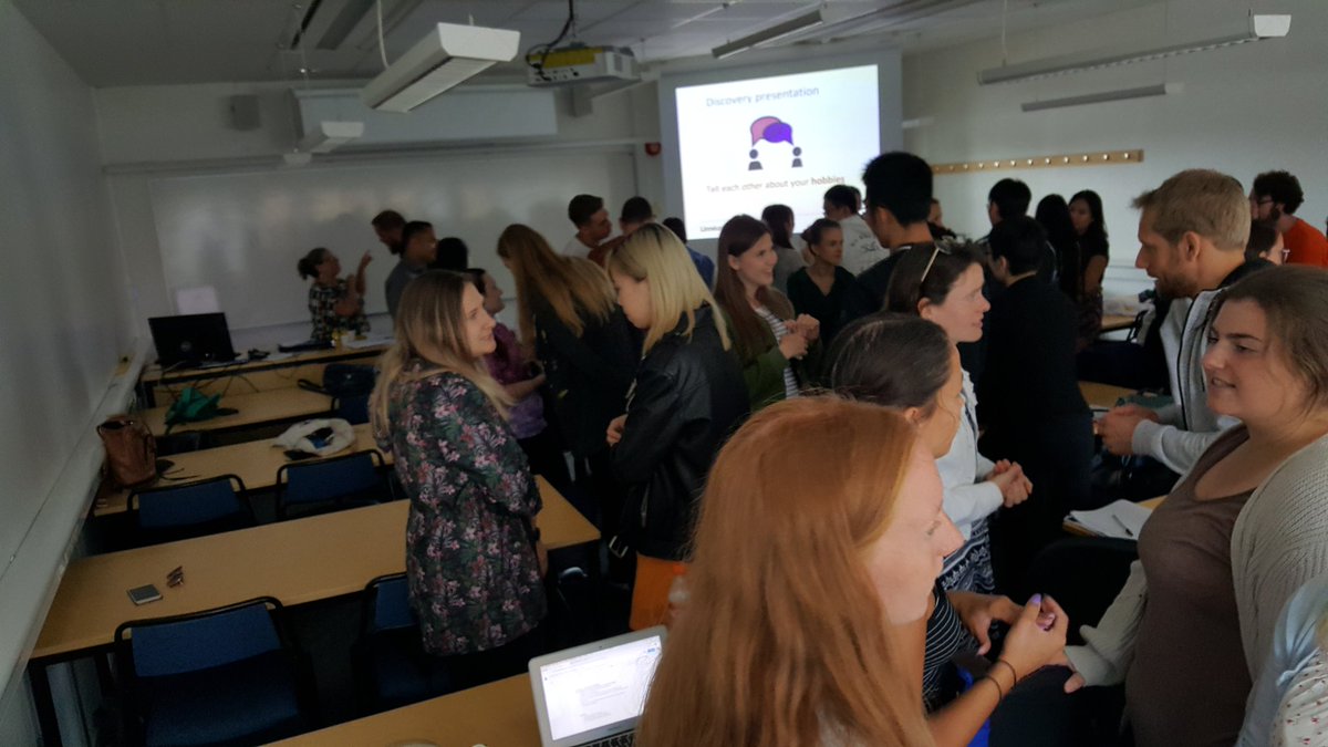 LegrandCath's tweet photo. Fully packed workshop on #multicultural #communication with Yael Tågerud #lnusummeracademy @linneuni https://t.co/seakEypIHU