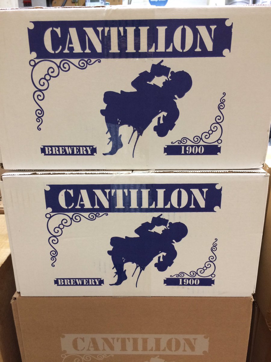 If you want to laugh, falling over whilst drinking , this is the stuff.  Tiny amounts of #cantillon on the list this week