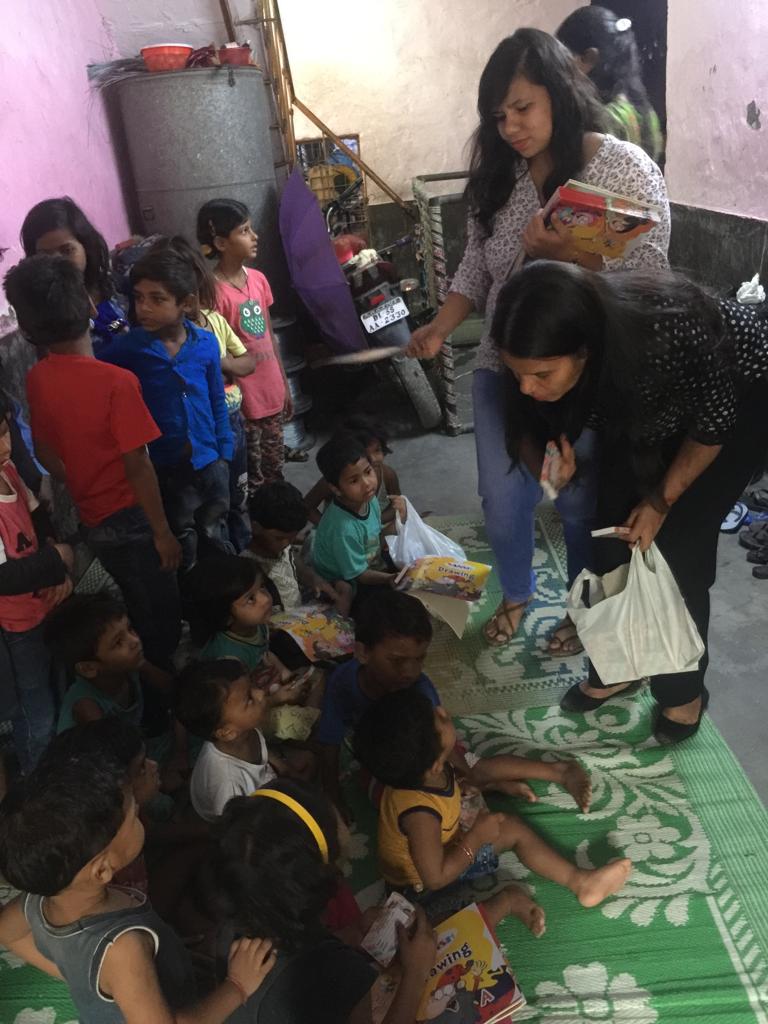 SilverlineFoun2's tweet photo. Today we have visited a school of underprivileged children in uttam nagar. We have distributed drawing books, colors &amp; chocolates. Kids were very happy &amp; It is a life-changing experience for us 
Thanks for every member of Silverline Foundation's
#kids #silverline #foundation https://t.co/E6evlkJoHw