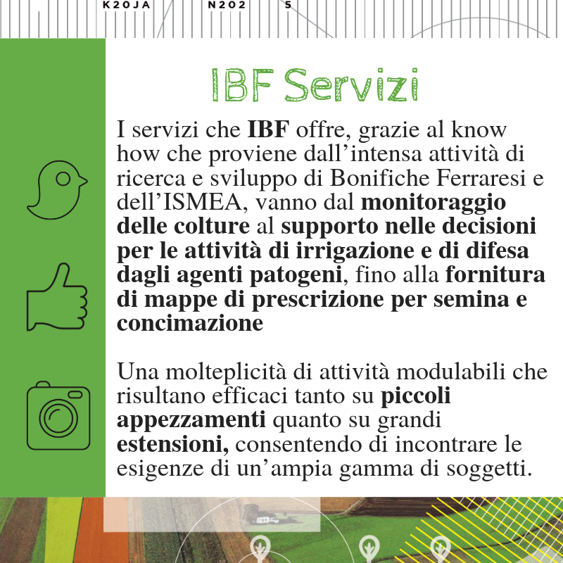 Scopriamo insieme alcune delle attività di IBF Servizi. 👇🖱🌾📈🛰#dallospazioallaterra #agricolturadiprecisione #smartagriculture #agricolturadigitale #ibfservizi #droni #bigdata