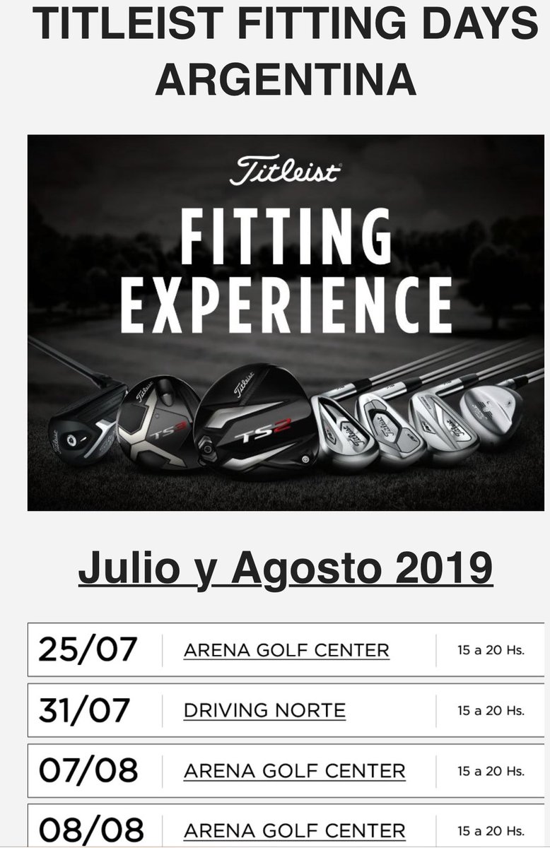 3N_GOLF's tweet photo. Fitting Day Julio y Agosto https://t.co/3F0kHDna4p
