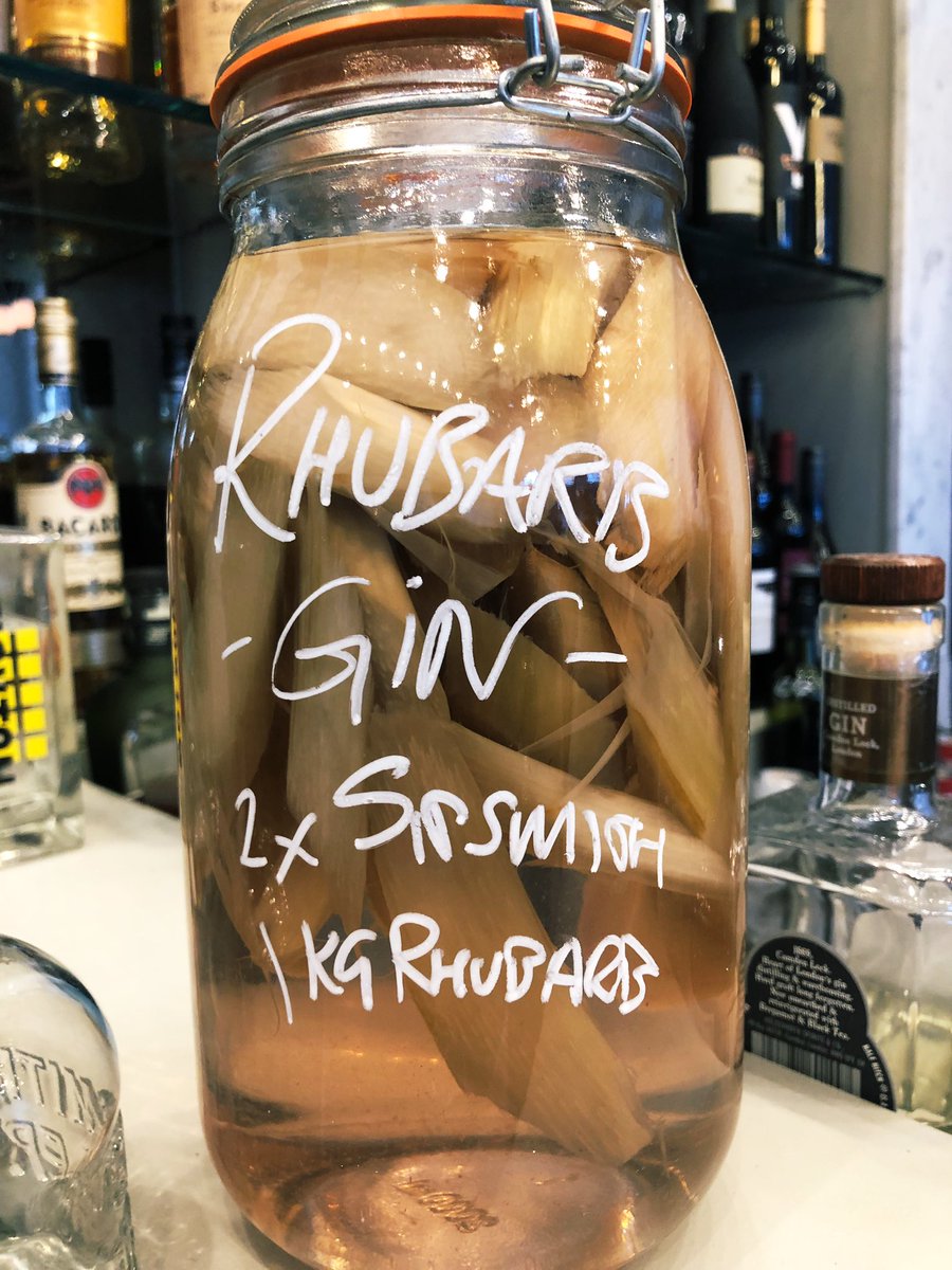 Who else is looking forward to trying our Rhubarb ginfusion? 

#cocktails #gintime #gininfusion #preparedness #northcoteroad #battersea #wednesdaymotivation <a href="/LoveBattersea1/">Love Battersea 🇺🇦</a> <a href="/MyClaphamApp/">My Clapham & Battersea</a> @batterseaprss