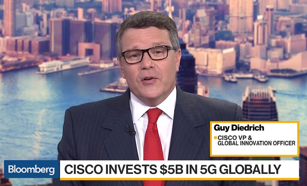 AB_Hersh's tweet photo. Cisco Global Innovation Officer Guy Diedrich believes the promise of #5G is inclusion and connectedness. Watch more here: https://t.co/NTtSSfeTnE https://t.co/2j27yuntah