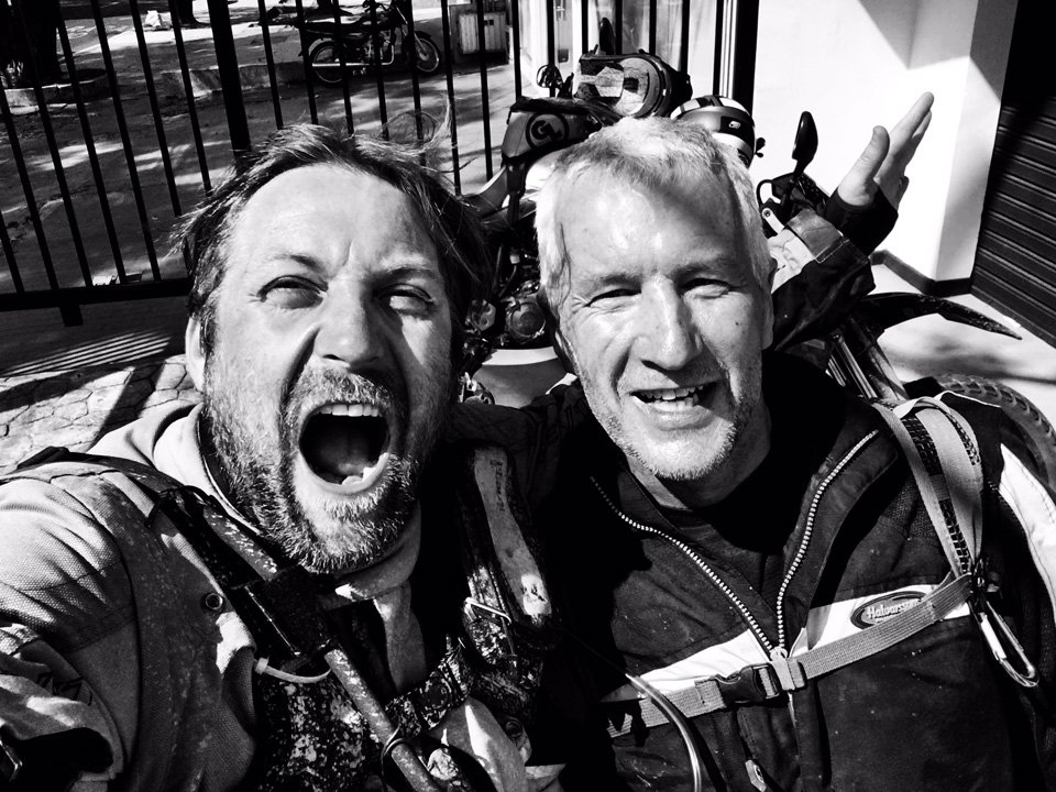 What Monday feels like when on a motorcycle adventure!