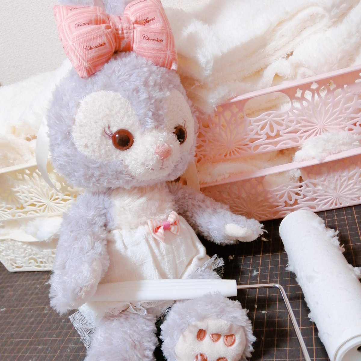 あいりん ポンチョ4着できた 保管場所考えなくちゃ 休憩が多くて終わりが遅くなってしまった 今日はおしまい ハンドメイド ぬいぐるみコスチューム ぬいぐるみ衣装 ぬいぐるみ衣装