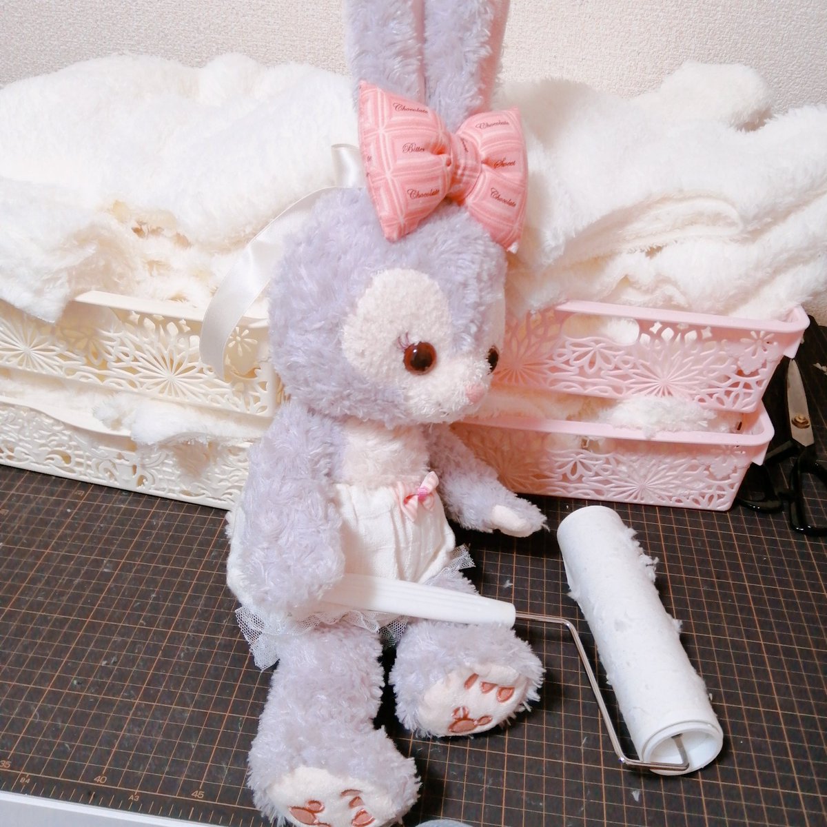 あいりん ポンチョ4着できた 保管場所考えなくちゃ 休憩が多くて終わりが遅くなってしまった 今日はおしまい ハンドメイド ぬいぐるみコスチューム ぬいぐるみ衣装 ぬいぐるみ衣装