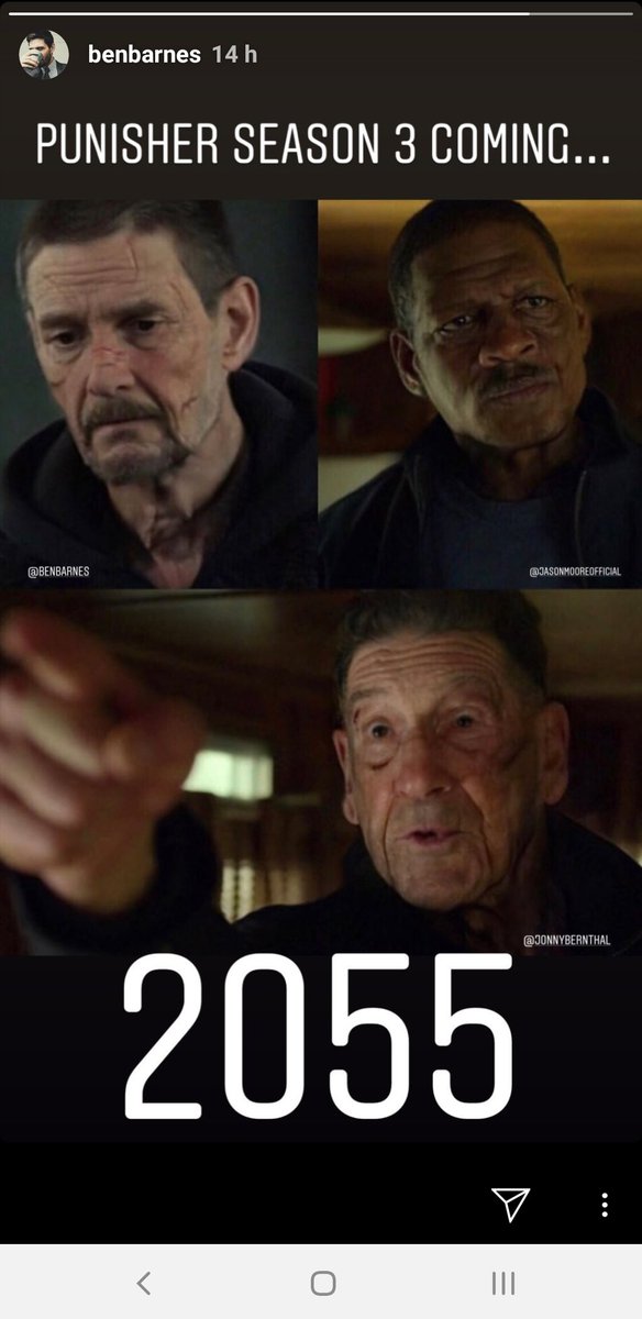 I am shook 😳😳

<a href="/benbarnes/">Ben Barnes</a> 
<a href="/jonnybernthal/">Jon Bernthal</a> 
#ThePunisher