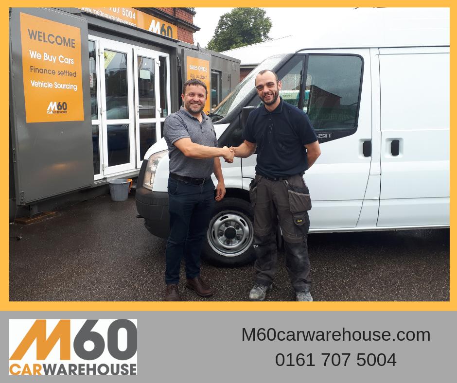 Kris needed a large van with racking as his current van had broken down. Thanks again for your business Kris and your fantastic reviews on google and at BNI.
Really appreciate the referral Mike @cjwelecltd 
#carsupermarket #usedcarseccles #manchester
#m60carwarehouse