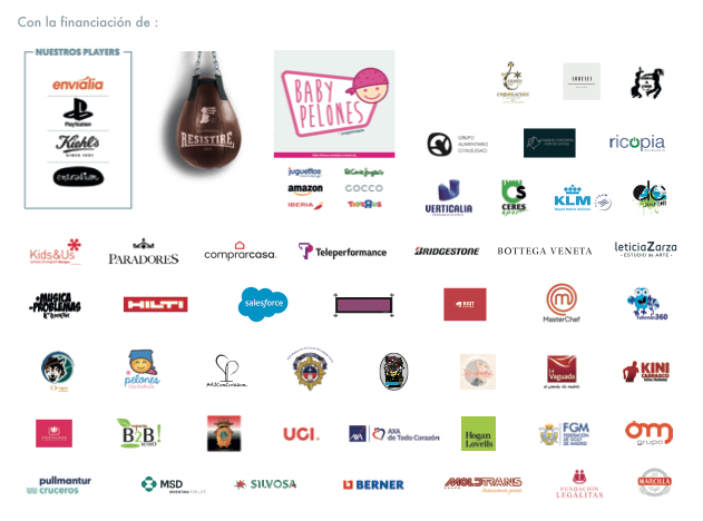 juegaterapia's tweet photo. También las empresas que nos han ayudado a financiarlo. ¡Son cientos de personas generosas! Y un guiño especial para nuestros #BabyPelonesJT y para quienes los compran. Su aportación solidaria tiene un huequito en este proyecto. Entre todos hemos hecho grande #RetiroNiñoJesusJT https://t.co/MFfU0a1jPh