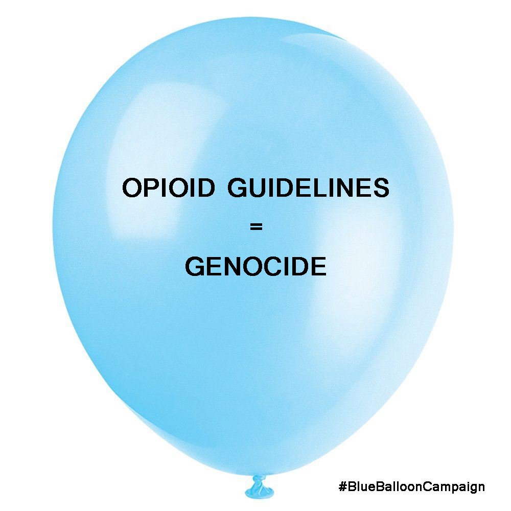 ravensspirit68's tweet photo. #WednesdayThoughts
#opioidhysteria
#opioidcrisis
#blueballooncampaign https://t.co/T38XZaOLUf