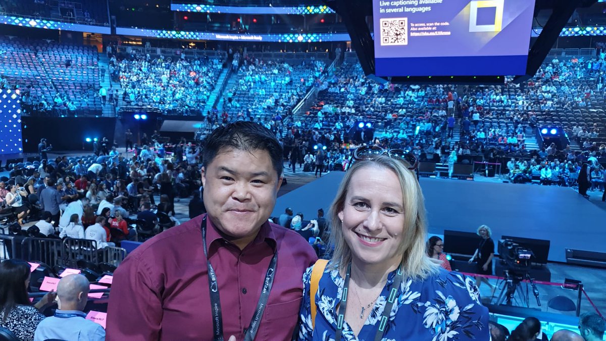 b_hallmans's tweet image. #MSInspire about to start! Waiting for @satyanadella in a full TMobile Arena in Las Vegas #HPEMSFT @benchan001