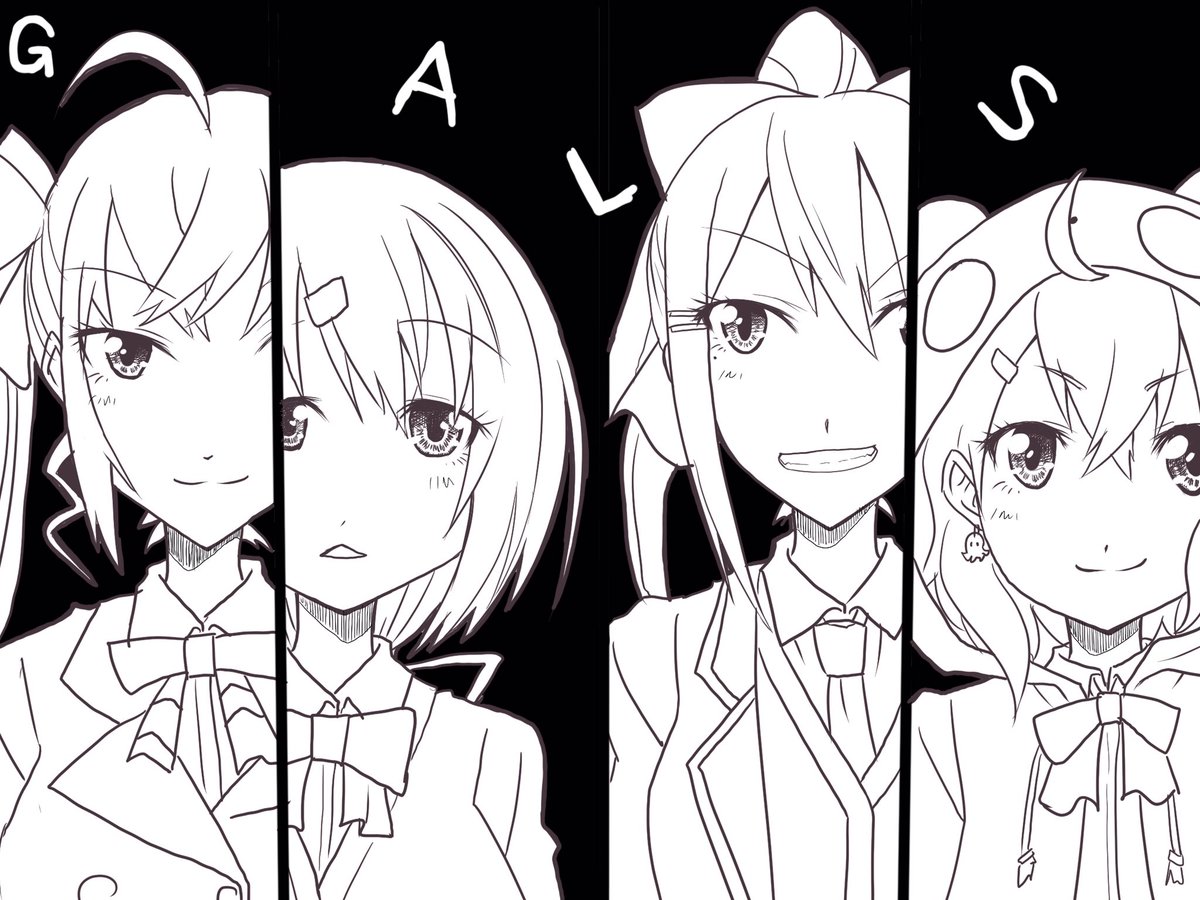 今日もGALSは面白い。
#リオンあーと #しいなーと #でろあーと #笹の絵 #にじさんじGALS 