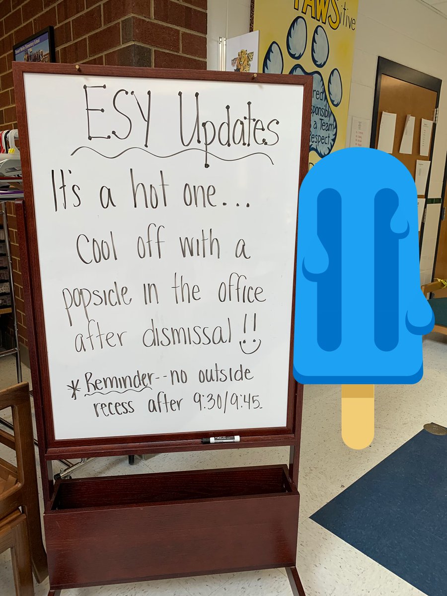 BSTPrincipal's tweet photo. It’s the little things 😀 Thank you @MissPGrade5 for all the little things you do to make students & staff smile here at ESY! #littlethings #leadingstrong #lcps @Wellerwildcats https://t.co/ljdynhSbSJ
