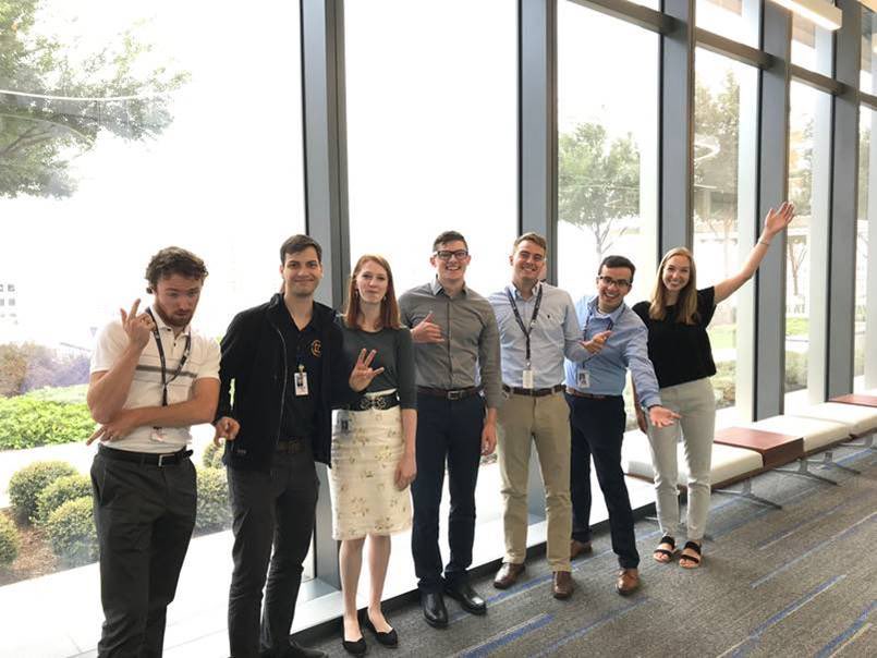 morrisliam's tweet photo. Big Picture training at the Houston Support Center! Great to be able to learn and grow with my fellow interns- can’t believe we get to do this!! #uinterns #blazethetrail #beingunited https://t.co/YcCX1RIyVn