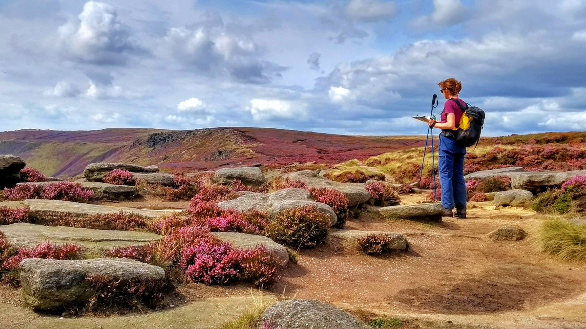 Not long now until the @peakdistrict turns #Purple
Book a day with us during August & #Experience the best of the purple heather covered hills.
#guidedwalk #privateguiding #navigationtraining #togetheroutdoors #ordnancesurvey #uk_greatshots @pdnp_foundation @vpdd #TheOutdoorCity