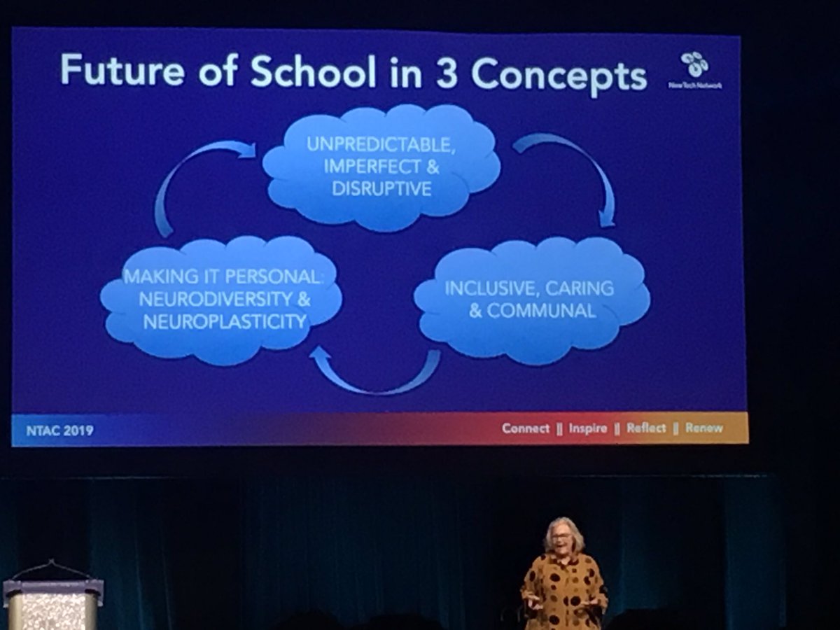 The future is ours! #NTAC19 @LydiaDobyns <a href="/Quimby_LSI/">Lobo School of Innovation</a>