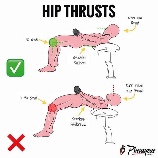 fitfore's tweet photo. ✅HIP THRUST RICHTIG AUSFÜHREN von @fitness.wiki ⁣-
Einer der, wenn nicht sogar die beste Übung für den Po (Gluteus) sind Hip Thrust.
-
Aber erst richtig ausgeführt holst Du das Maximum heraus &amp; so geht‘s:
-
Nutze eine Bank die nicht zu hoch ist, um
H… https://t.co/PjLOGDOkOO https://t.co/cGidJsHQgJ