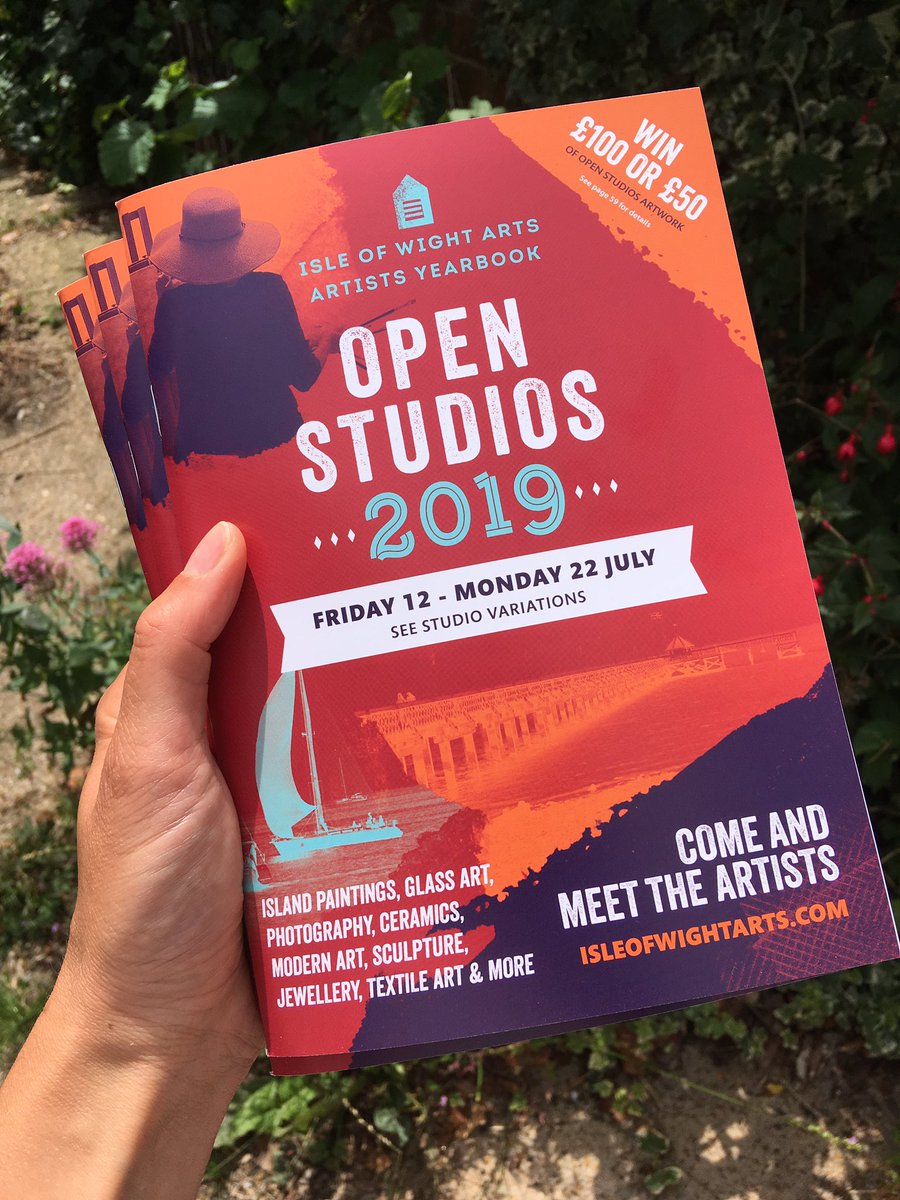 Isle of Wight Arts Summer Open Studios is well underway! If you haven’t picked up a 2019 yearbook yet you can download one via our website isleofwightarts.com Jam packed with island artists and craftspeople #isleofwight #arts #artists #openstudios