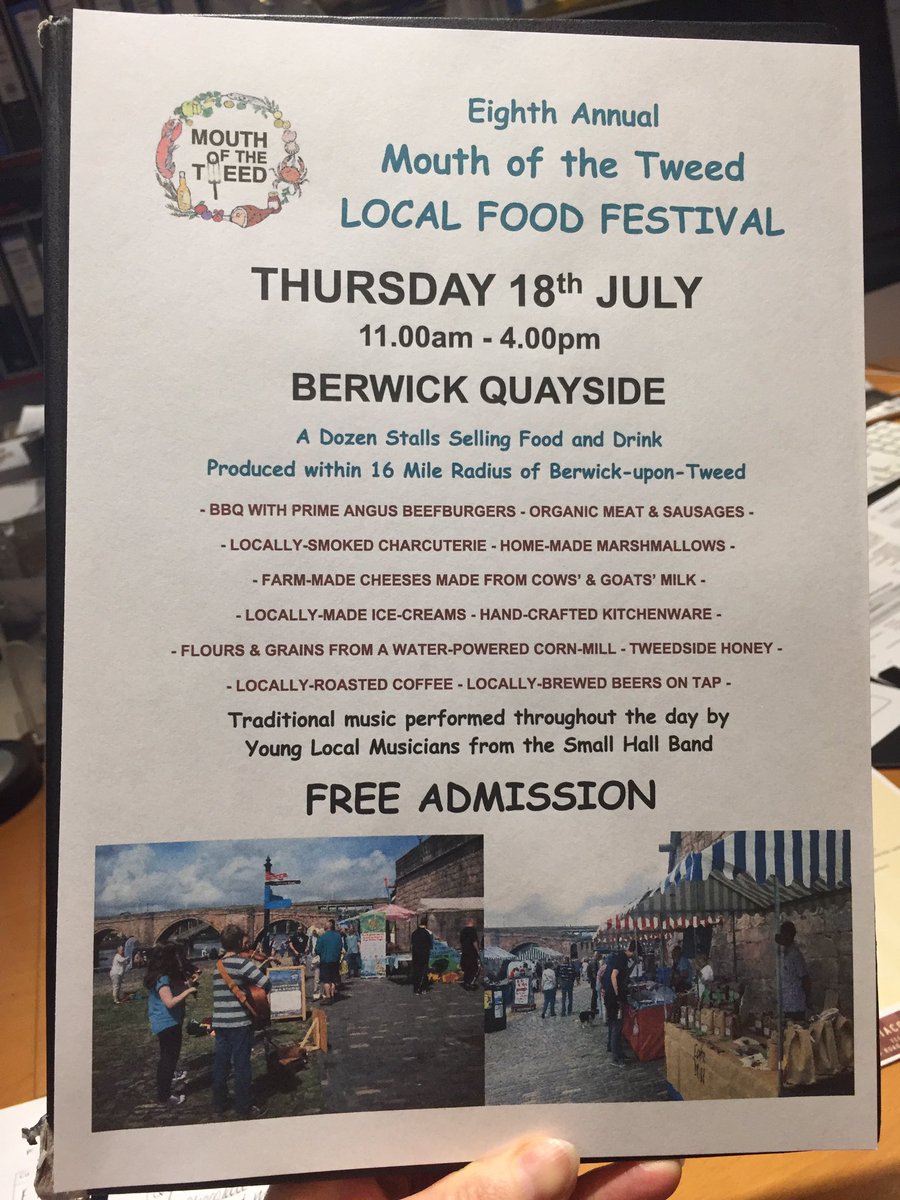 We're getting packed up ready to take part in tomorrow's 8th Annual Mouth of the Tweed Festival on the Quayside in Berwick upon Tweed - so proud to be one of the local food producers exhibiting - visit Dawn on our stall from 11am to 4pm <a href="/BerwickProject/">Berwick Upon Tweed Welcome Visitor Project</a> <a href="/BerwickFoodFest/">BerwickSlowFood</a>
