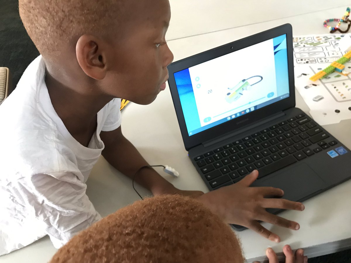 tammycbuckner's tweet image. We hosted a LEGO robotics class during STEaM Camp @INCThrives While teaching code we must also teach soft skills to promote problem solving, communication and collaboration. #weteachcode #kidscode #blacktechpipeline