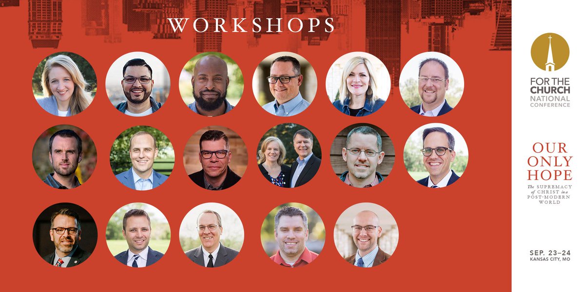 Registration is now open for the 2019 For The Church Conference Workshops!

Workshop speakers include: <a href="/JawnO/">John Onwuchekwa</a>, <a href="/da_horton/">D.A. Horton</a>, <a href="/gbelser/">Greg Belser</a>, <a href="/christinehoover/">Christine Hoover</a>, <a href="/pbethancourt/">Phillip Bethancourt</a>, <a href="/emschumacher/">Eric M. Schumacher</a>, <a href="/micahfries/">Micah Fries</a>, <a href="/deaninserra/">Dean Inserra</a> + more.

For a complete list and to register: mbts.edu/ftc19