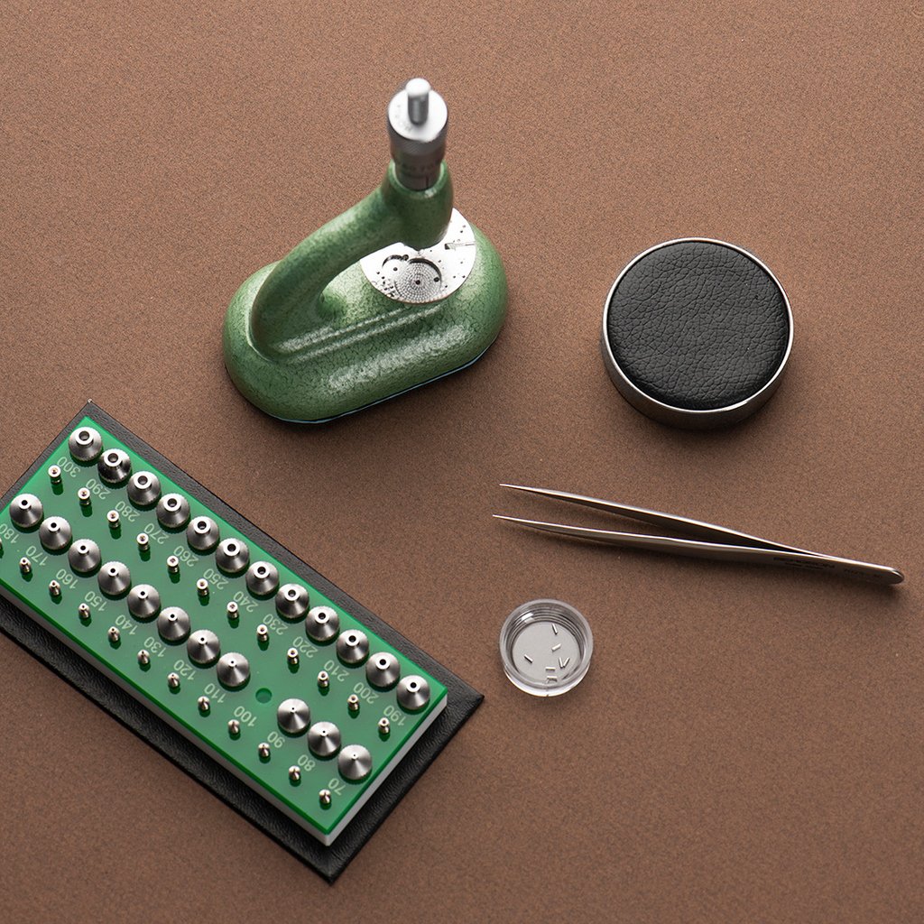A set of watchmaker tools. 
⁠
#AteliersdeMonaco #PoinconDeGeneve #GenevaSeal #Watchmaking #Craftsmanship #dMc #Master #Watchmaker #Horology #Precision #Perfection #KnowHow #Switzerland #Geneva #Tools