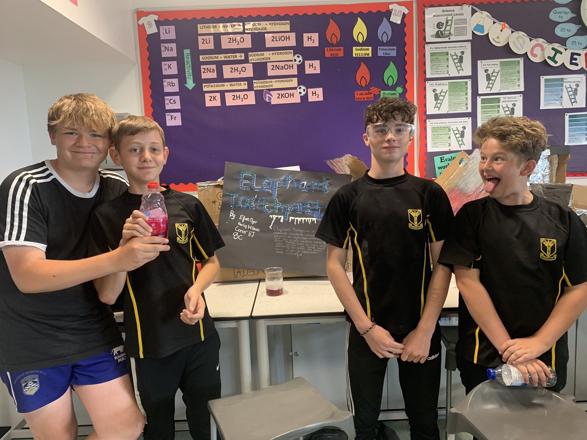 Non_House's tweet photo. Some of 8Non presenting their experiments at the science fair today! 💜🔬🧪👨‍🔬 @archbishopmghs @ArchbishopBiol @archbishopchem @PhysicsAMG https://t.co/z9hSMYeP8C