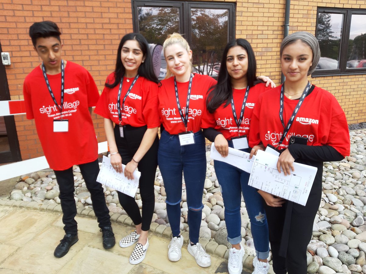 AbilityMagazine's tweet photo. Nordwood Sixth Form doing great work as guides at Sight Village. https://t.co/dCwxAzm3rb
