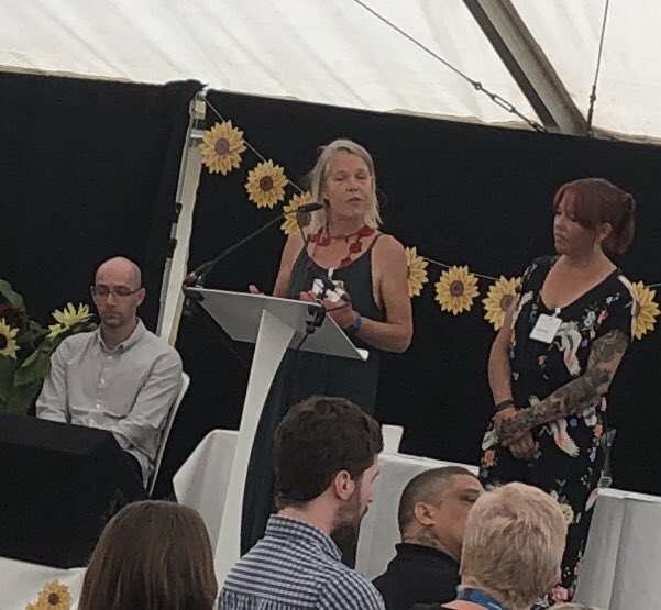 Inclusion_NHS's tweet photo. Netty sharing her own experience of #SUInvolvement “I liked getting involved with the peer project and have right from the beginning because I feel like it’s really helped others know they can do it to” https://t.co/3gePhjWnuE