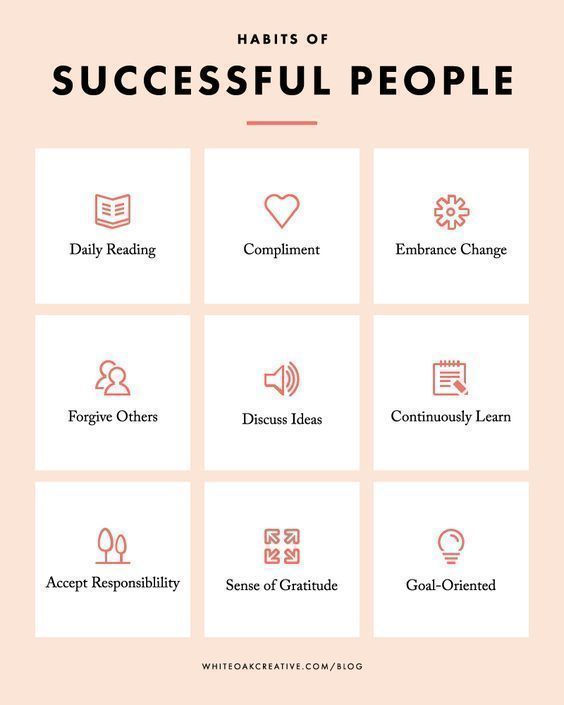 _kevinlim's tweet photo. The 9 Habits of Successful People:
- Read Daily
- Compliment Others
- Embrace Change
- Forgive Others
- Discuss Ideas
- Continuously Learn
- Accept Responsibility
- Practice Gratitude
- Be Goal-Oriented.

#Leadership #Success #Entrepreneur #Business

Via @RebekahRadice https://t.co/rNBgbUHkTN