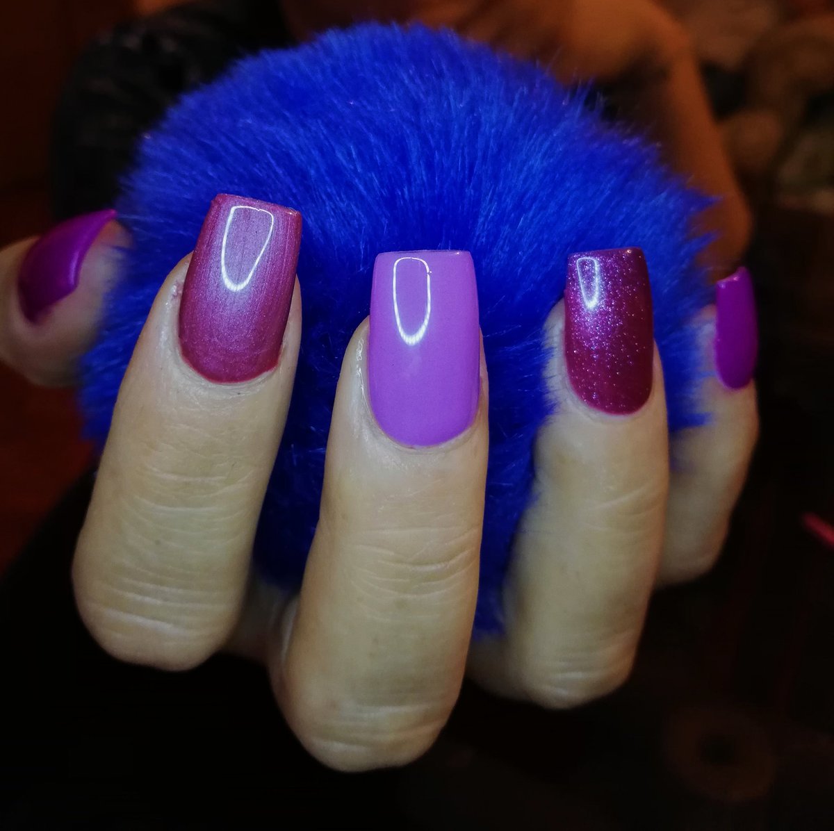 StephanyQuies's tweet photo. Reply with #purplevibes 💜
#nails #purplenails #nails2inspire https://t.co/emB5rXCMKH
