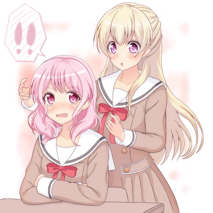 あやちさ『彩ちゃんの髪をさわりたい千聖ちゃん』 