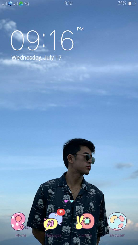 LicaucoRm's tweet photo. Flex ko lang yung gwapong nasa wallpaper ko💖 https://t.co/jVWmO3rVOP