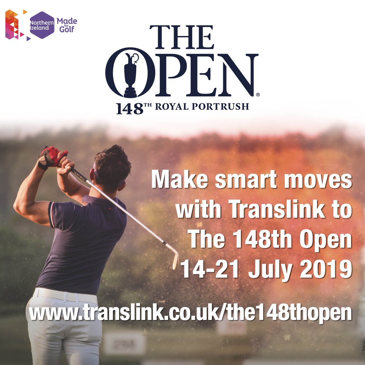 UlsterbusNI's tweet photo. #OpenTravel Have you made arrangements to get to #TheOpen ?Click the link to see our transport plans -⛳🏌️‍♂️  https://t.co/dwTmZ7mmkD  @nigolfinfo @VisitCauseway ^JC https://t.co/cBlSjvitGD