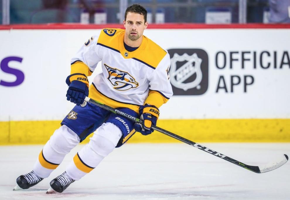 PredsAlmanac's tweet image. #OTD in #Preds history (2018):
Nashville signs free agent defenseman Dan Hamhuis to a two-year, $2.5 million deal.

(pic: unknown)