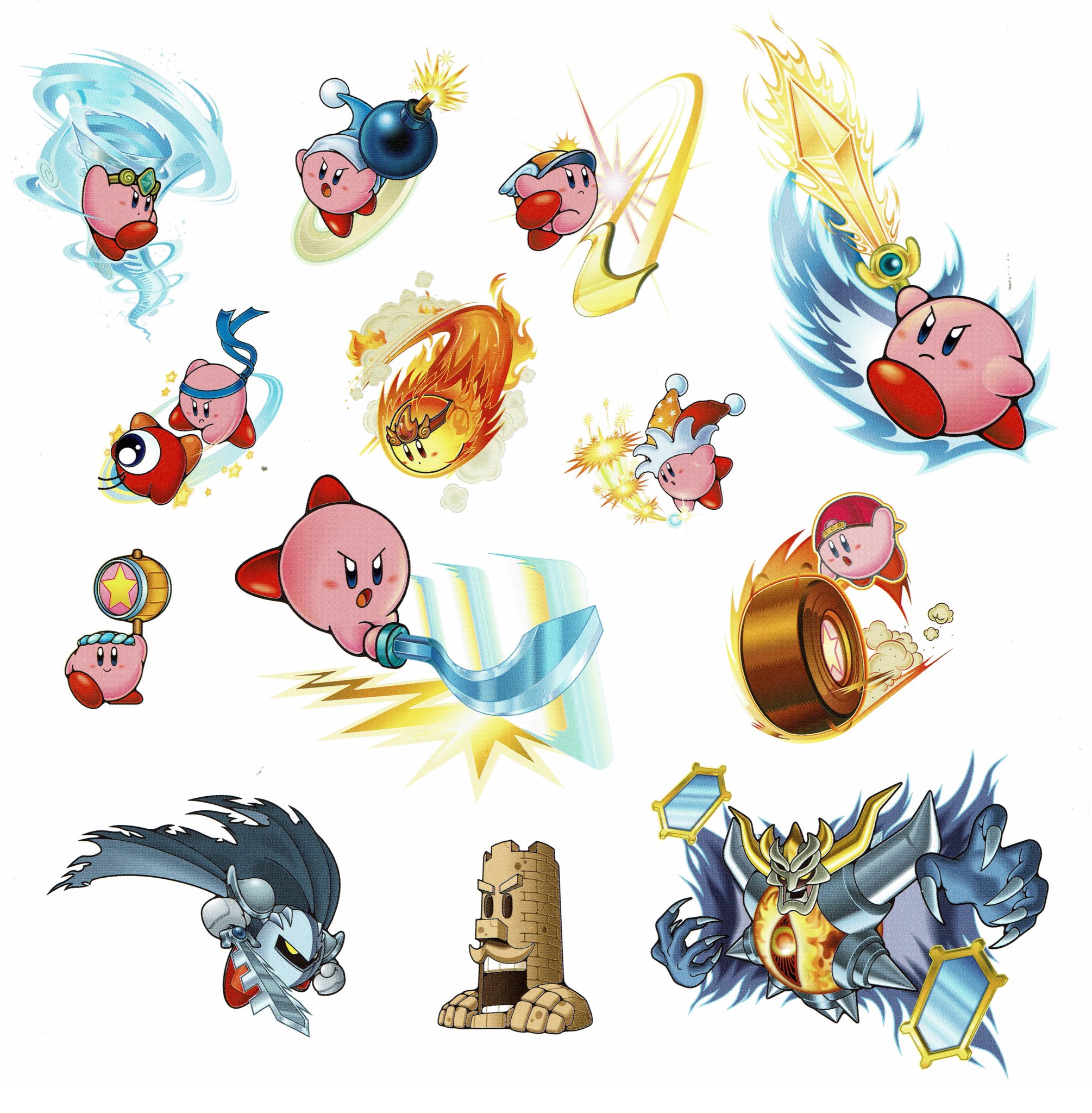 Actualizar 88+ imagen kirby and the amazing mirror characters