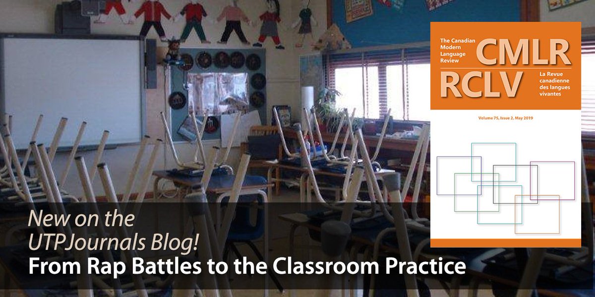 utpjournals's tweet image. New on the Blog!

Canadian Modern Language Review contributor @melaniemwong elaborates on the potential implications of her study of a technology-enhanced classroom for K-12 students and teachers. 

Read more here: bit.ly/cmlrMWblg
#secondlanguageteaching #learningspaces