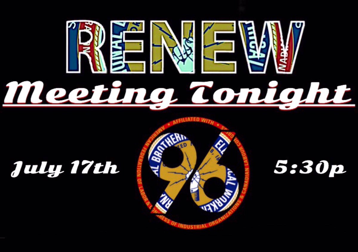 Meeting tonight! Spread the Word! ⚡️