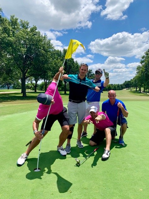 When you really, really love golf!