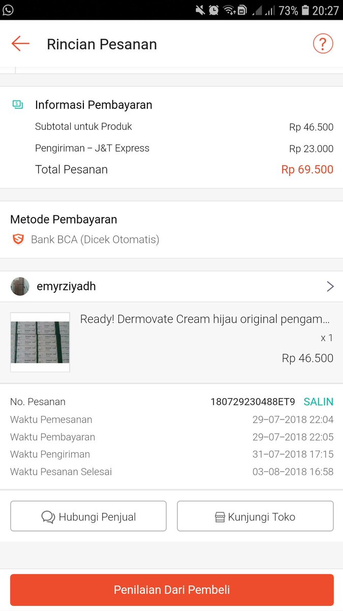 lemonsquash88's tweet photo. @rapwnzell Ampuuhh..aku biasa beli di kampung arab gtu trkhir 2017an tapi skrg mahal jd 180rban terakhir aku tanya. Pdhl dulu awal aku beli 60rb masa😂😂 ini aku kirimin seller yg udh bbrpa kali aku beli yaa di shopee. Semoga cepet sembuh.. dipake nya totol2 aja ya sesuai bekas lukanya https://t.co/jBgK0jRmRb