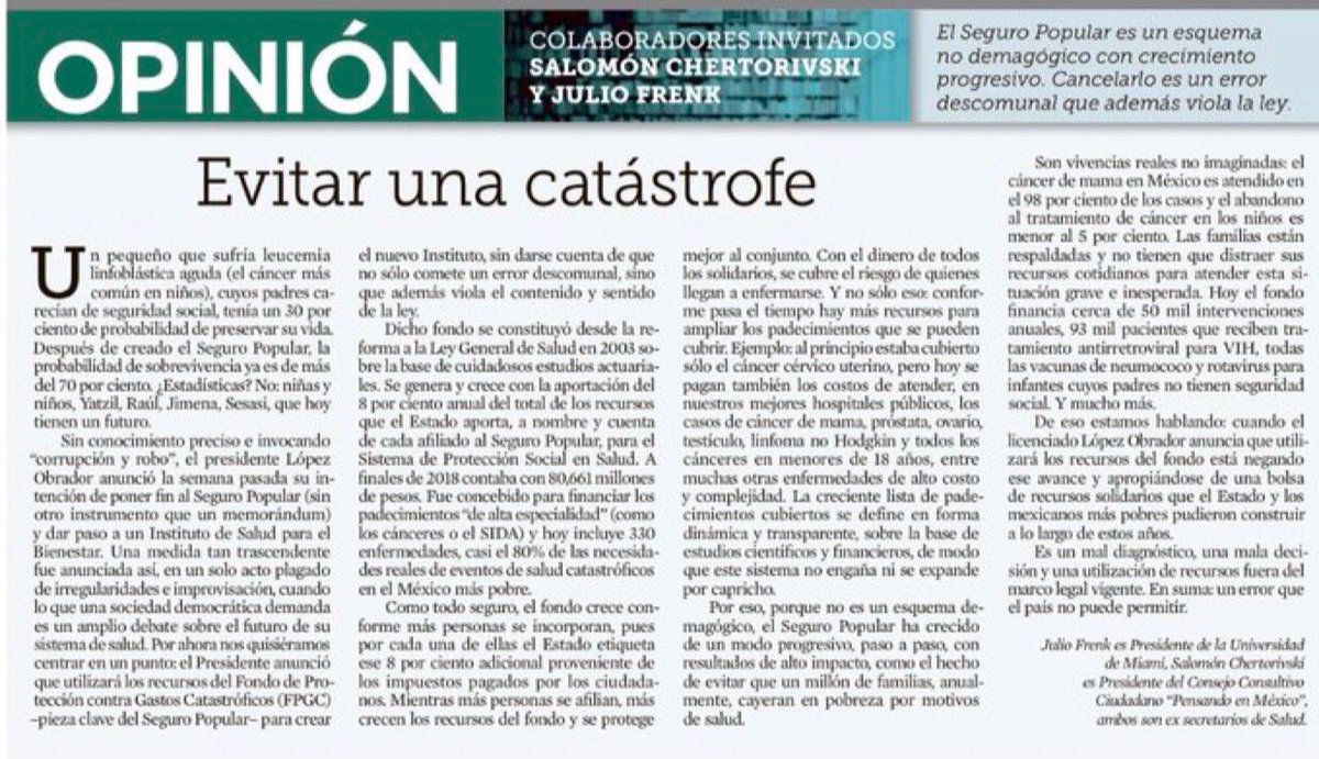 Ana Maria Autran (@autran_anamaria) on Twitter photo “ El Seguro Popular 🇲🇽permite accesibilidad a Tratamientos Oncológicos,cubre el 80%de los requerimientos Sanitarios para la población más necesitada” Es indispensable #saludMexico <a href="/julio_frenk/">Julio Frenk</a> “ El Seguro Popular 🇲🇽permite accesibilidad a Tratamientos Oncológicos,cubre el 80%de los requerimientos Sanitarios para la población más necesitada” Es indispensable #saludMexico <a href="/julio_frenk/">Julio Frenk</a>