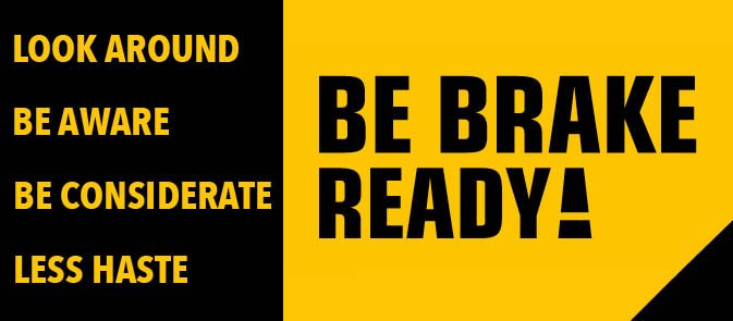 Squarehighways's tweet photo. We are working with @CityPolice and City Schools to encourage drivers and riders to slow down. #VisionZeroLDN #SaferSpeed #BeBrakeReady @TfL https://t.co/c3TRXdagwg