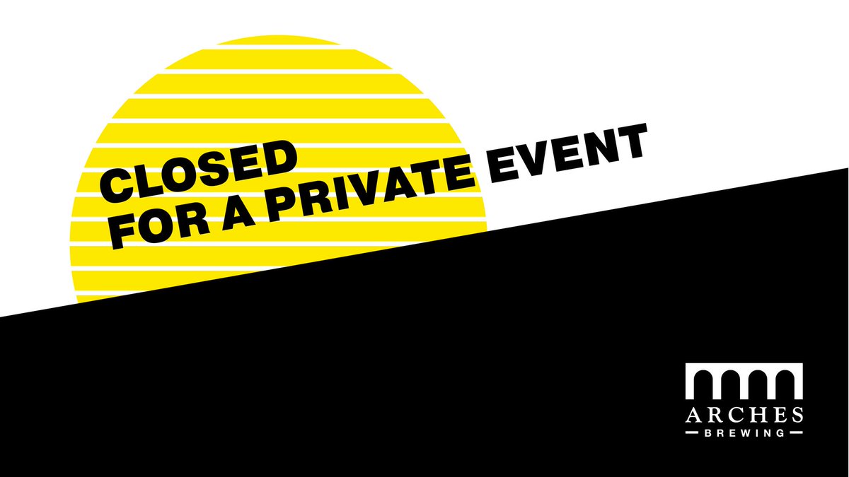 We will be closed from 2-6pm today (7/17) for a private event!