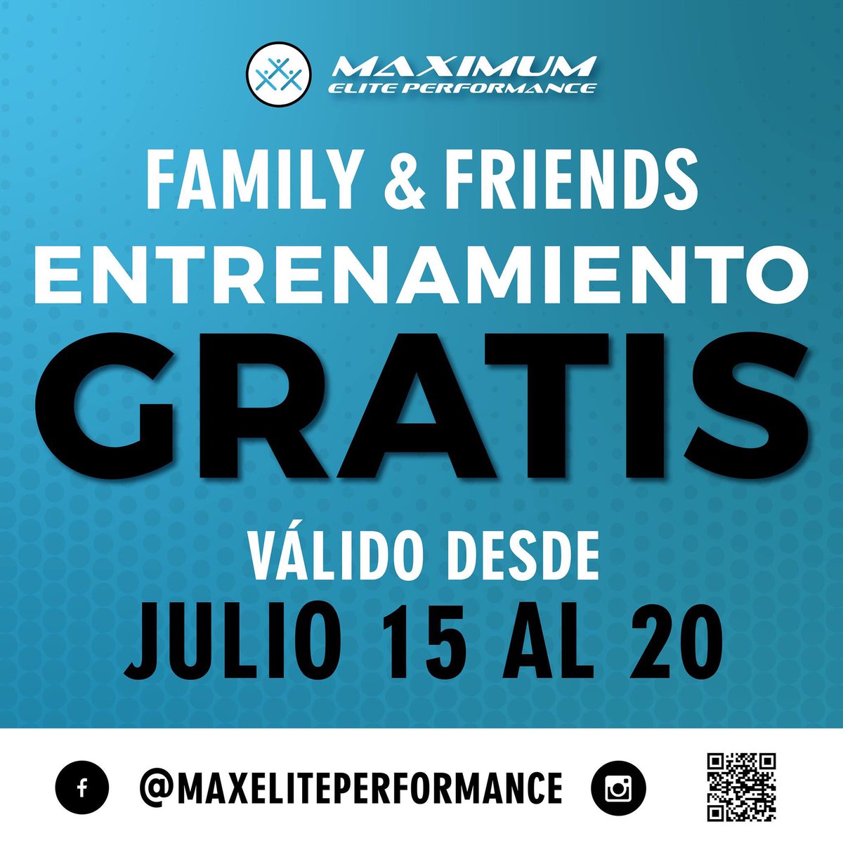 AlfredMaximum's tweet photo. Trae a tu amigo a entrenar GRATIS... #vivealmaximum https://t.co/ugfNgFKs2I