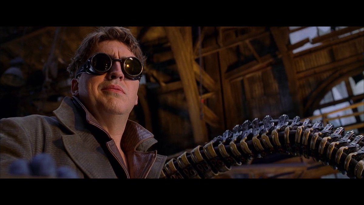 Альфред молина 2021 человек паук. Отто октавиус доктор осьминог 2004. Доктор осьминог 2. Отто октавиус альфред молина. Доктор осьминог 2.