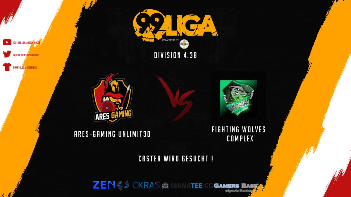AresGamingDE's tweet photo. In dem nächsten Match trifft das Team #UNLIMIT3D auf das Team @FiWoHH.😗
Ein Sieg wäre ein Schritt Richtung Relegation!💪🔥
⏳: 21.07.19 20:00
🎙️: inc.
#AhuAres #csgo #99Liga ⚔🛡 https://t.co/lSVi0T7PYq